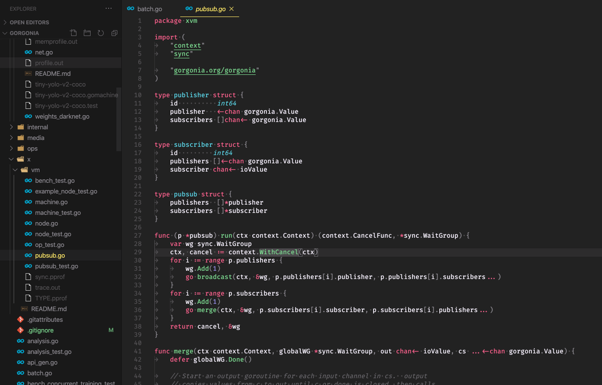 owulveryck's tweet image. #MonokaiPro and #FiraCode with ligature in @code to develop with #golang .... why did it take me so long to use that? On top of that, the vim extension makes the transition very easy.