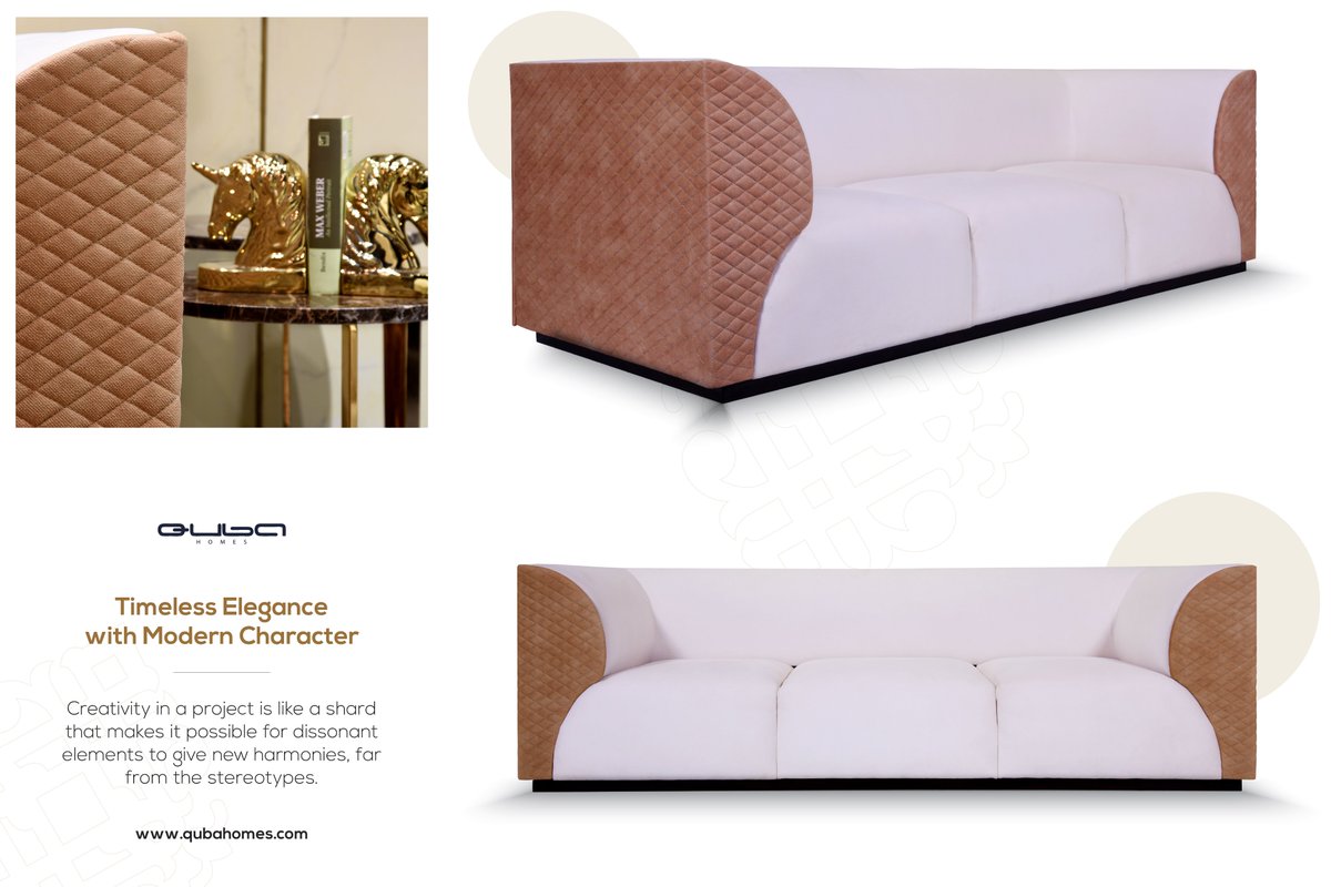 Add a vigorous presence to your 𝗵𝗼𝗺𝗲𝘀𝗽𝗮𝗰𝗲 that will revolutionize the look of your living room. Its unique form reveals the talent of the 𝗰𝗿𝗮𝗳𝘁𝘀𝗺𝗲𝗻 and the exclusivity of the design, resulting in a glorious construction.
#qubahomes