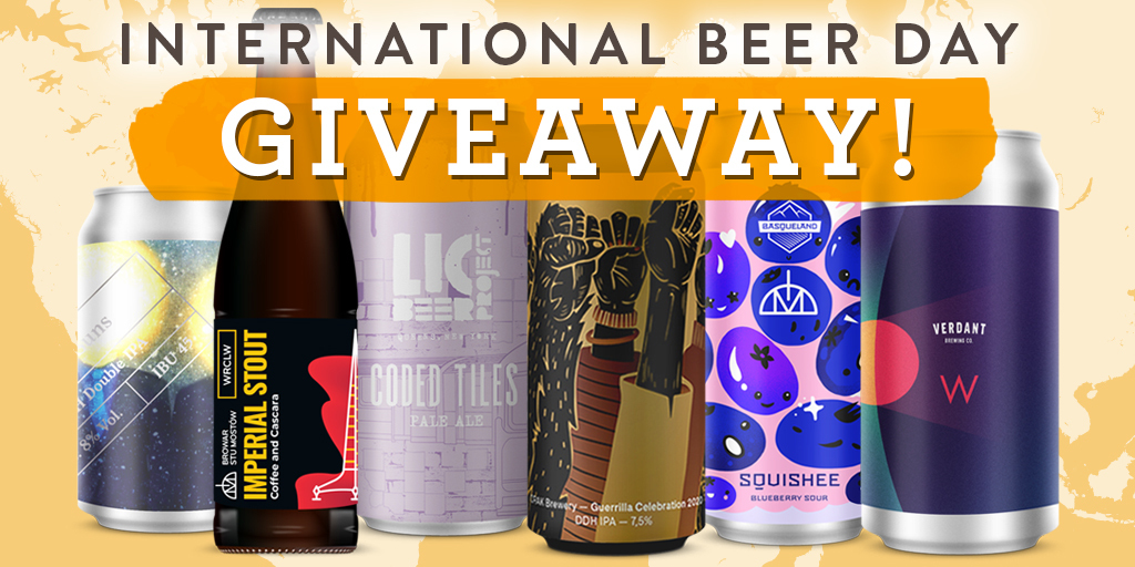 Happy #InternationalBeerDay folks! Fancy winning a 6-pack of these beers? 🍻

Follow, RT &amp; REPLY to this tweet naming your favourite brewery. We'll be picking 3 randomly selected winners, so look out for our reply!

18+ UK only. Ends 9am 10/8. T&amp;Cs: bit.ly/31sCq4z
