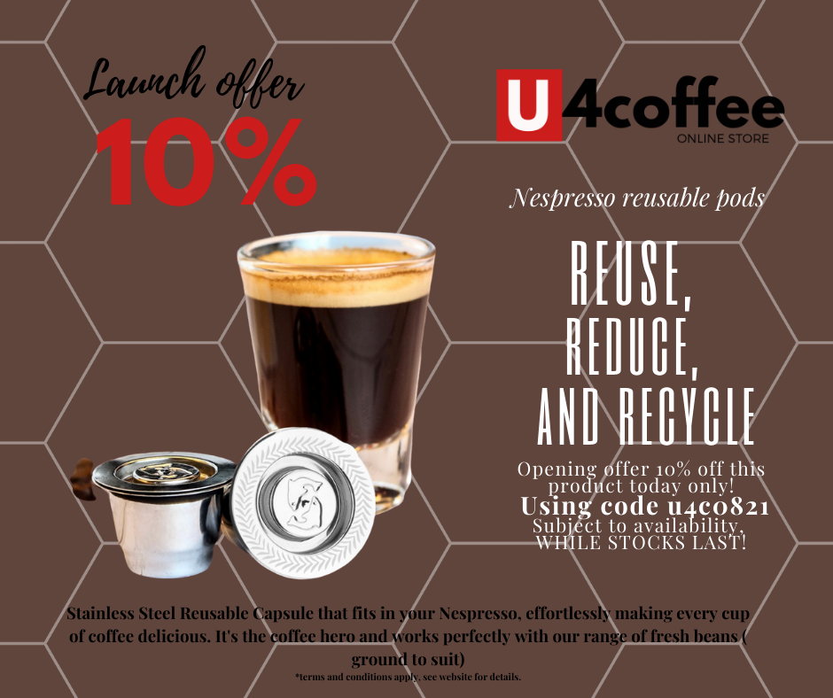 u4coffee.com/product/nespre…

#ecofriendlycoffee  #ecofriendly #coffeeaddicts #coffeelover #coffeeaddiction #instacoffee #filtercoffee #coffeeoftheday☕️ #coffeemaker #ecofriendlycompany #coffeegram #instastyle #coffeevibes #reuseablecoffeepods #u4coffee