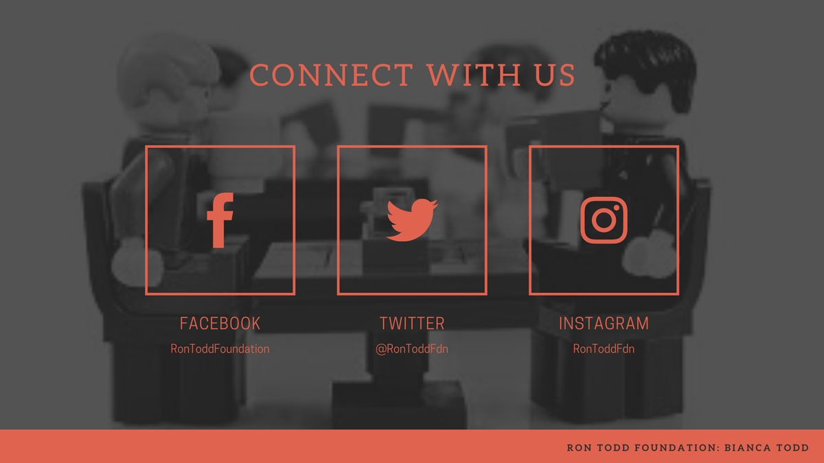 RonToddFdn's tweet photo. Be part of the #RonTodd family. 
Follow us on facebook, instagram and twitter https://t.co/GPSd006Ov6