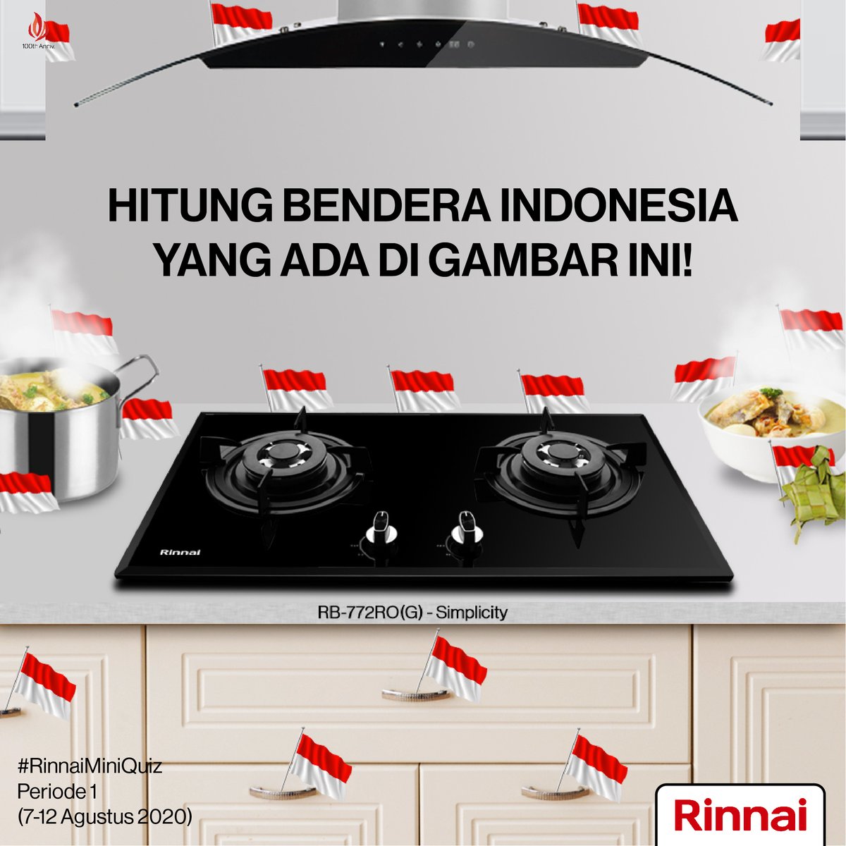 Rinnai_Indo's tweet photo. 6. Tulis jawaban kamu dengan mention socmed Rinnai Indonesia diikuti dengan format (Nama Asli Lengkap) spasi (Kota) spasi (Jawaban) dengan hashtag #RinnaiMiniQuiz #RinnaiHobsNow dan mention 3 orang temanmu. https://t.co/YQkJZ0ULRk