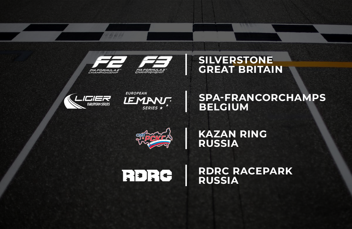 SMP_Racing's tweet photo. Трансляции гоночных сессий на эти выходные доступны по ссылке ⤵
—
Live streams of the racing sessions for this weekend are available via the link ⤵
➡ https://t.co/GnN255NZyP
#SMPRacing #F2 #F3 #ELMS #LigierEuroSeries #СМПРСКГ #SMPRDRC https://t.co/OVfBdMyEoi