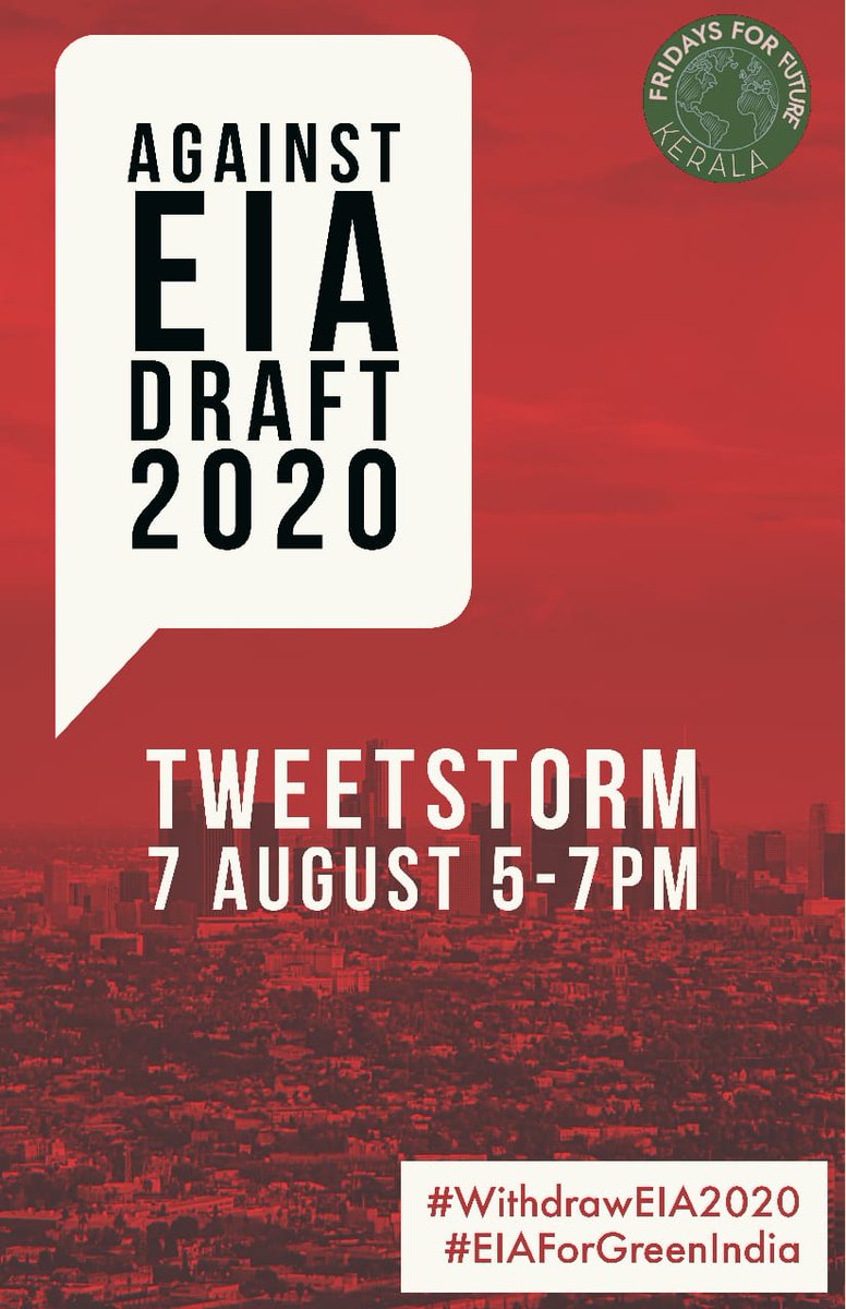 Dear friends, we need your support #WithdrawEIA2020 #EIAForGreenIndia