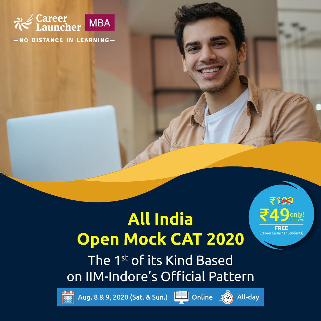 careerlauncher's tweet photo. Are you serious about cracking #CAT2020? Benchmark your performance against serious CAT takers &amp; assess where you stand. 

CL brings to you this year’s 1st All India Open Mock CAT based on actual CAT pattern. Register now https://t.co/5SThWTTtEU

#CL4MBA #CL4CAT #CATpreparation https://t.co/YFeXKFAwvz