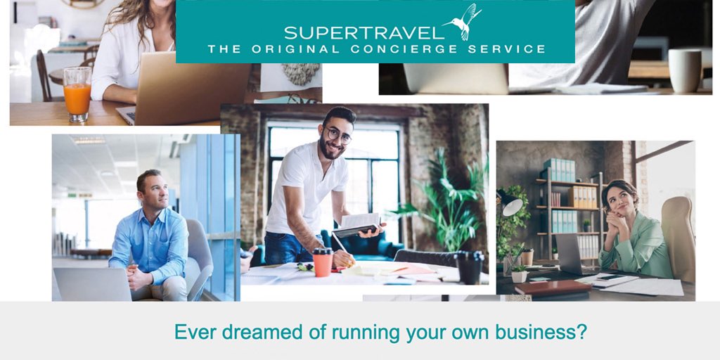 Ever dreamed of running your own business? By taking a leap of faith and starting your own business, you will be able to call the shots and have that work/life balance you have been promising yourself. For more information, visit supertravel.co.uk/opportunity/
