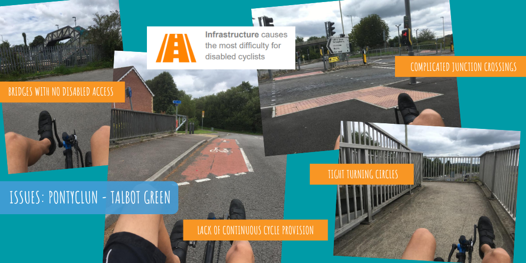 ...it is easy to forget the importance of connecting places with accessible infrastructure. Short everyday journeys can be fraught with obstacles causing great hardship - inaccessible bridges, disjointed provision, over-complicated or unsuitable design elements... [6/11]