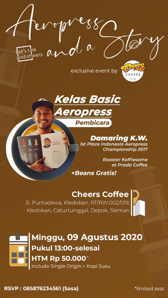 Halo koffielovers..
untuk yang dijogja yuk ikutan!!
