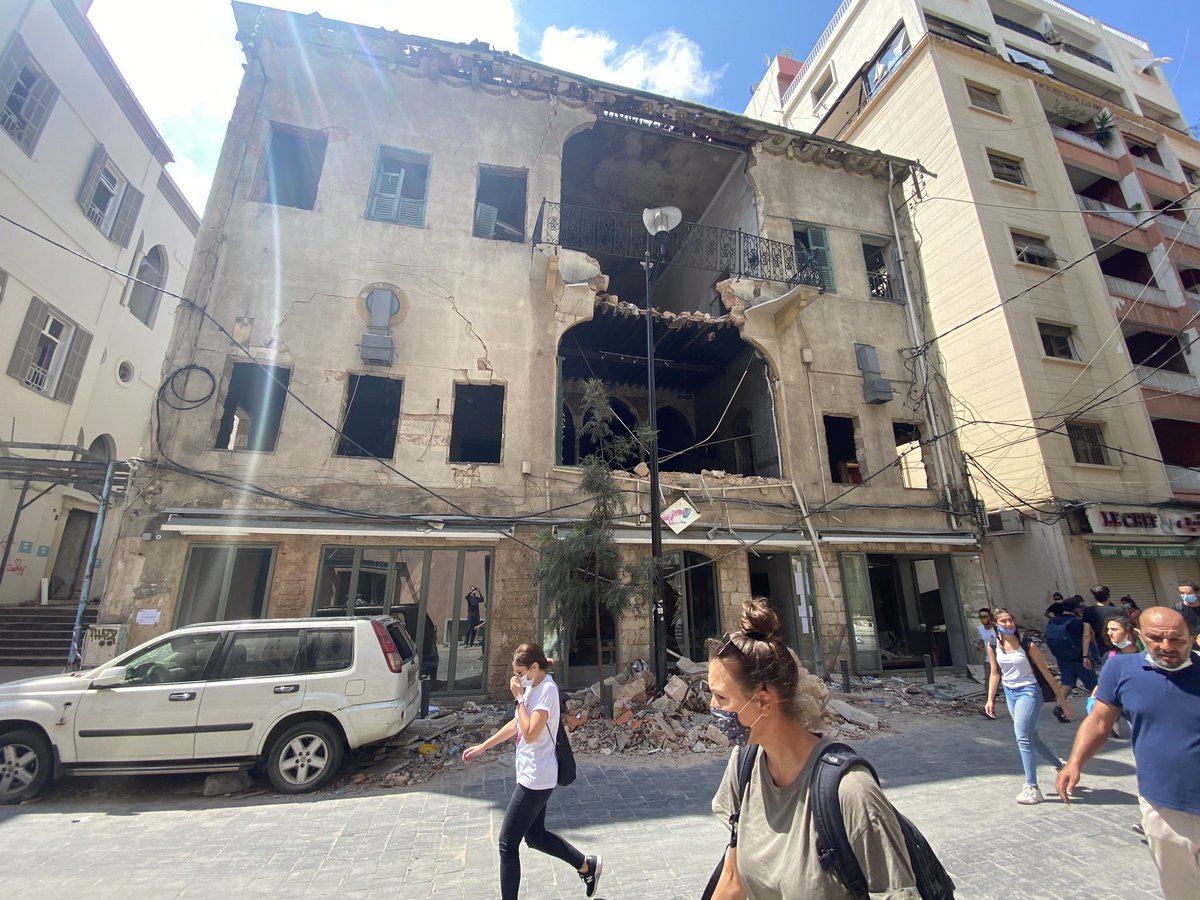 obk's tweet image. Kom nu pas in het zwaarst getroffen deel van de stad. Wat een gigantische ravage, wat een treurnis. U moest eens weten hoe fijn het hier was, en wat een ramp het nu is. Doet pijn om te zien 💔