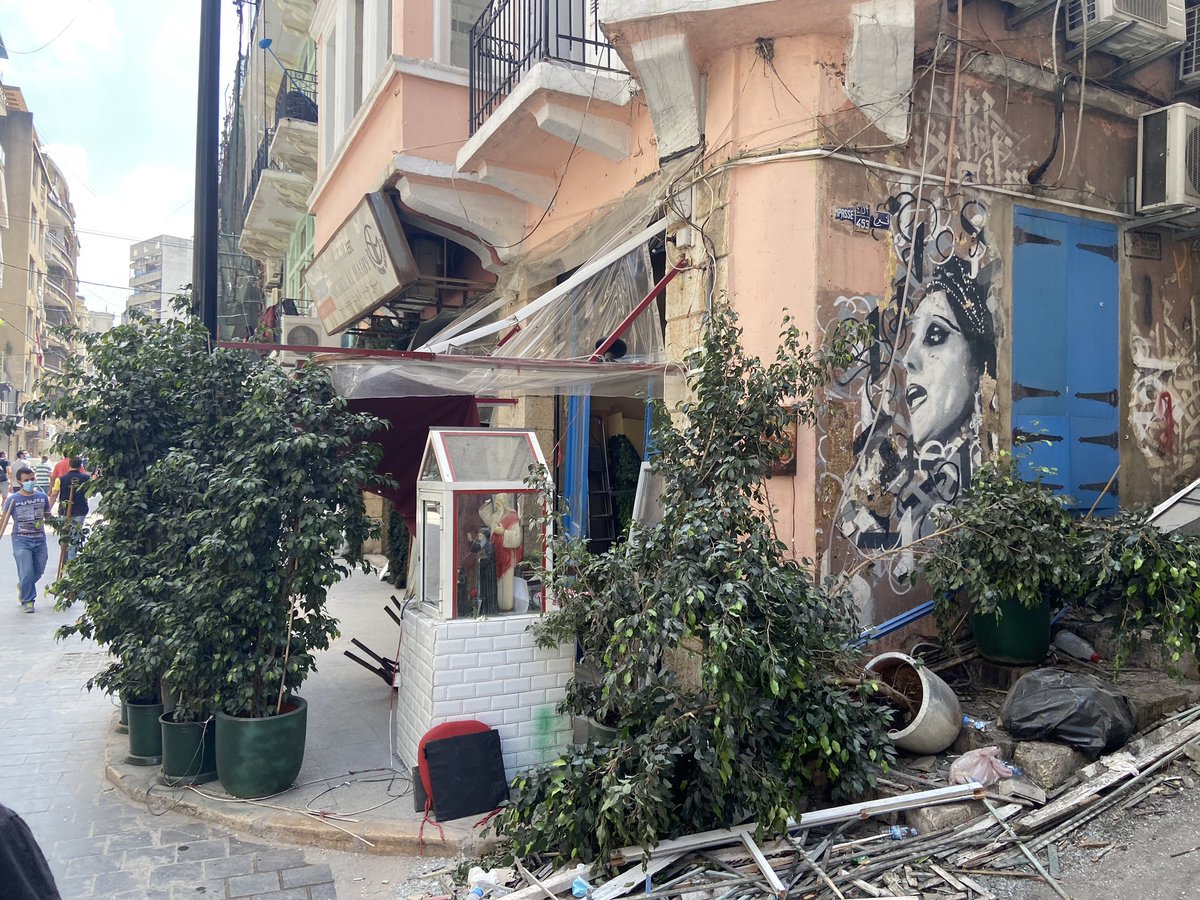 obk's tweet image. Kom nu pas in het zwaarst getroffen deel van de stad. Wat een gigantische ravage, wat een treurnis. U moest eens weten hoe fijn het hier was, en wat een ramp het nu is. Doet pijn om te zien 💔