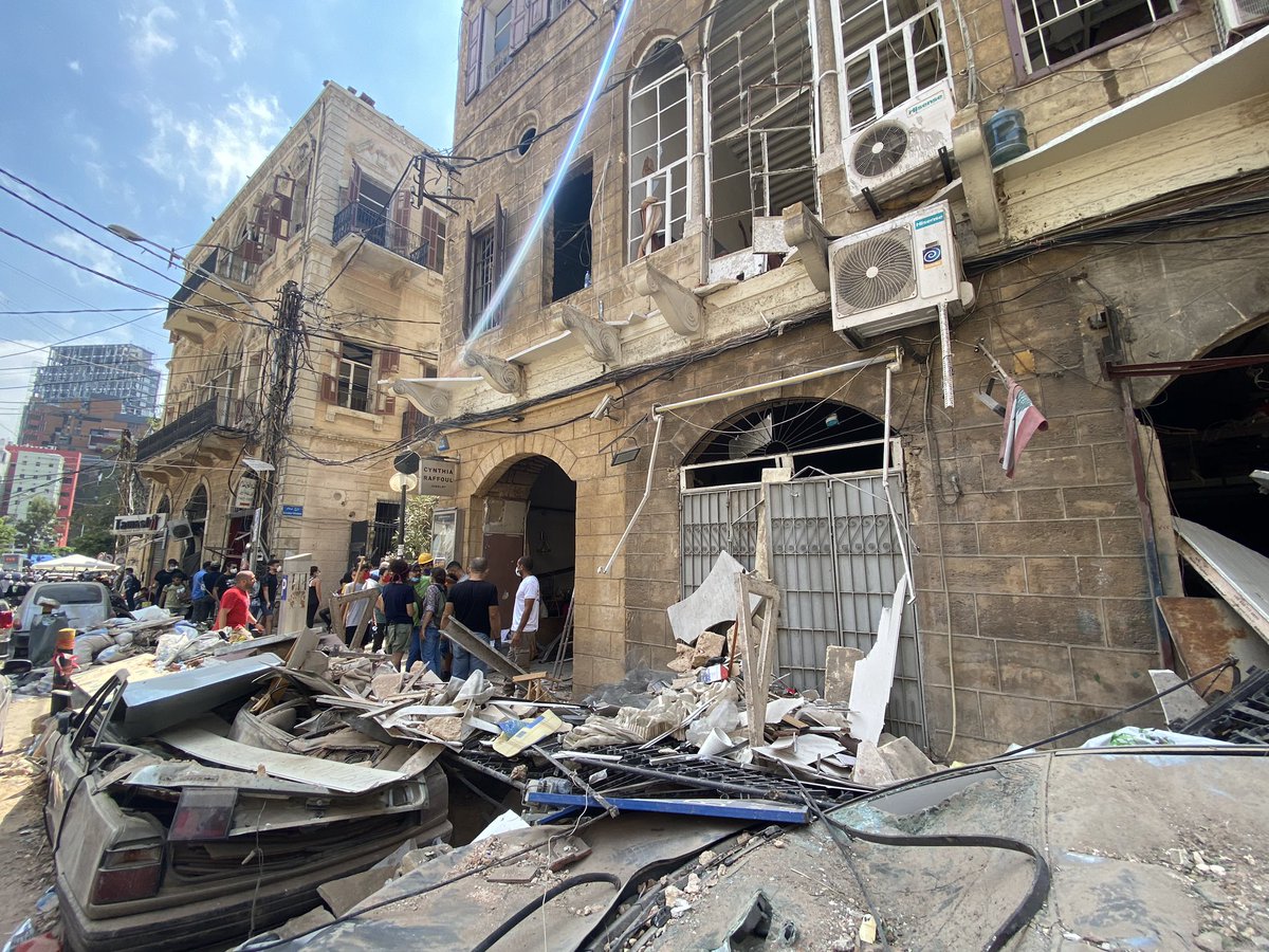 obk's tweet image. Kom nu pas in het zwaarst getroffen deel van de stad. Wat een gigantische ravage, wat een treurnis. U moest eens weten hoe fijn het hier was, en wat een ramp het nu is. Doet pijn om te zien 💔