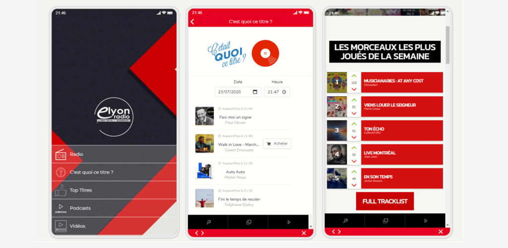 RadioElyonfr's tweet photo. Radio Elyon lance son application au public ! ☝️
Découvrez notre nouvelle application Android disponible gratuitement dès maintenant sur Google Play Store à cette adresse et bientôt sur iOS : https://t.co/MdTZtbSDch
Téléchargez gratuitement la nouvelle application ! 😄 https://t.co/RqLkSQKSx5