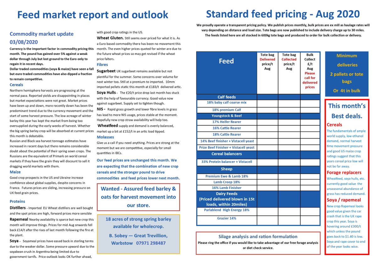 tamarmilling's tweet image. August 2020 Newsletter