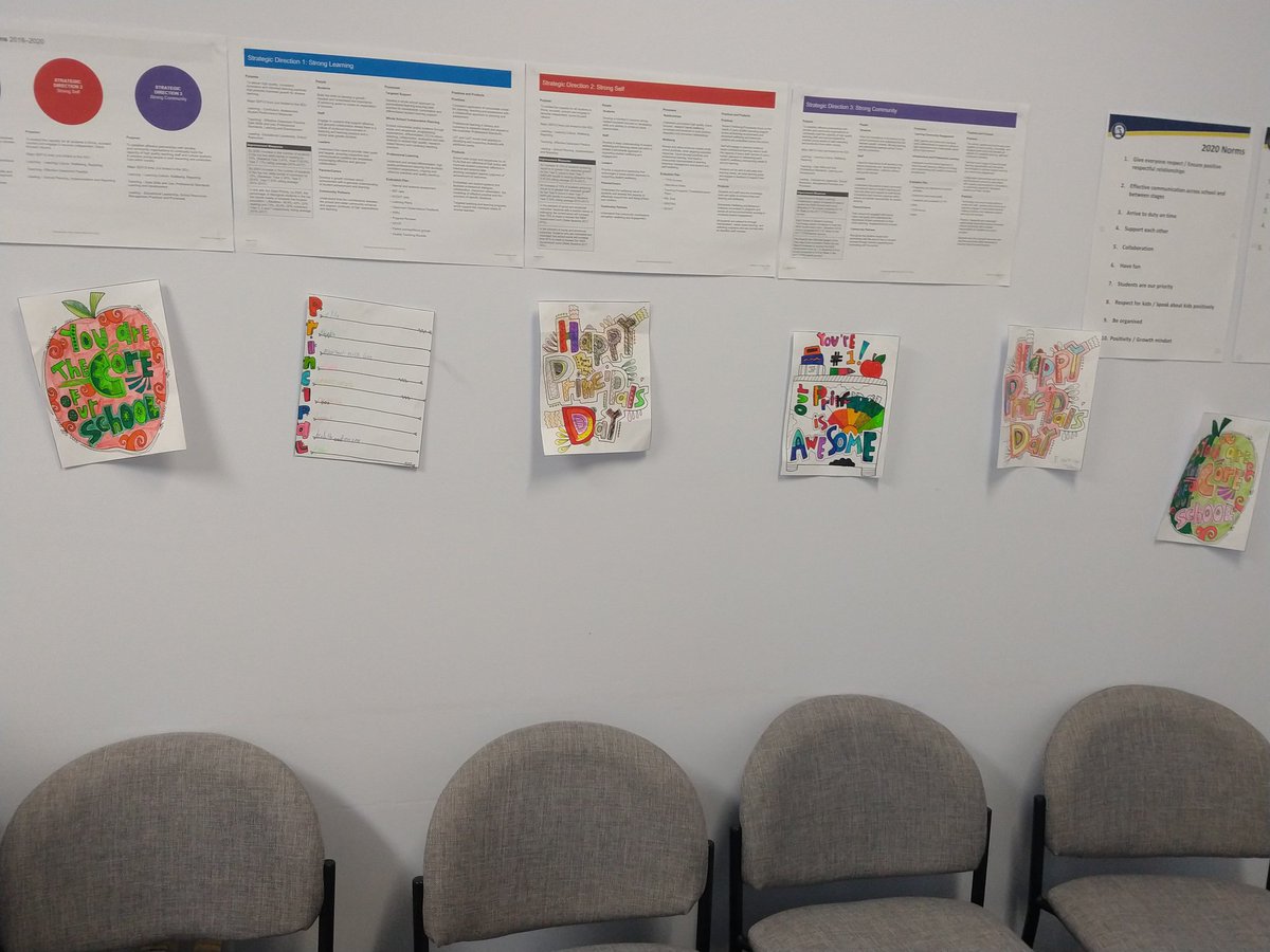 When your staff and students think of you on Primary Principal's Day 😀