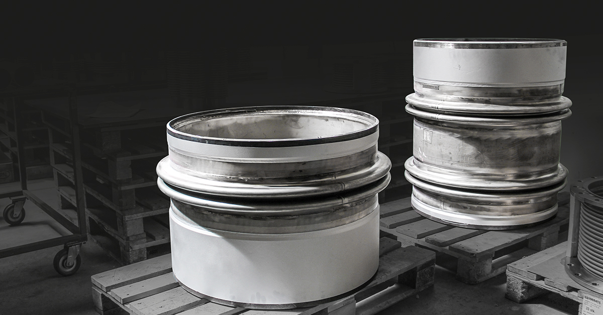 DN 700 Universal Expansion Joint and DN 800 Axial Expansion Joint for installation at the hot blast stove in a steel plant in Brazil. These #Expansionjoints are quite special as the weld between the bellows and the welding ends is an arc on arc Butt welding.