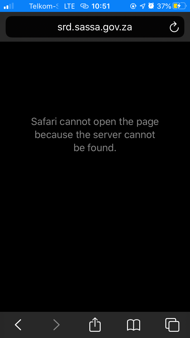 noz_eee's tweet photo. @OfficialSASSA since the 3rd the website is inaccessible. I could not update banking details. See the error I get daily https://t.co/4fuhyOp60a