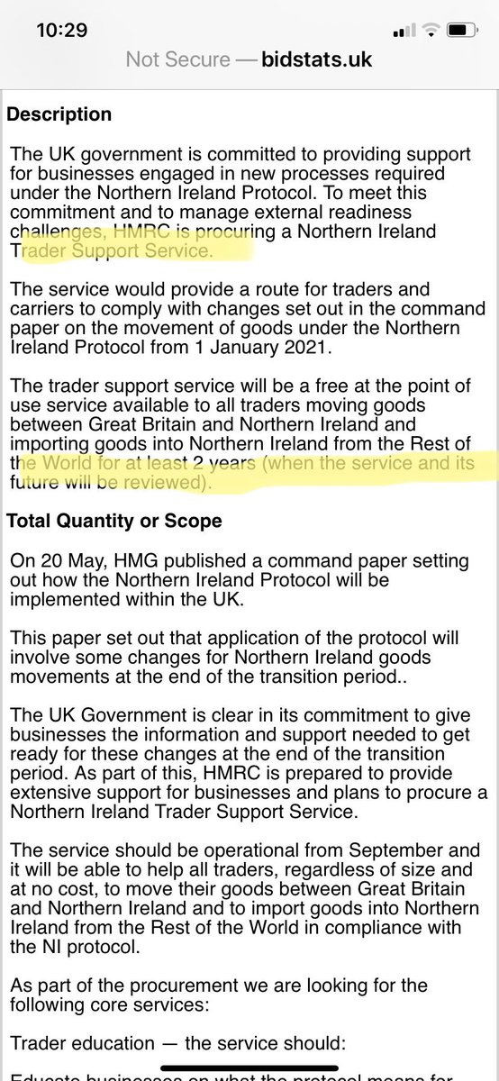 Second. What happens after two years? Will costs get passed back to biz then? The guidance is unlikely - and if it’s working why would Govt rock the boat?? So I’d not fret too much on that. /5