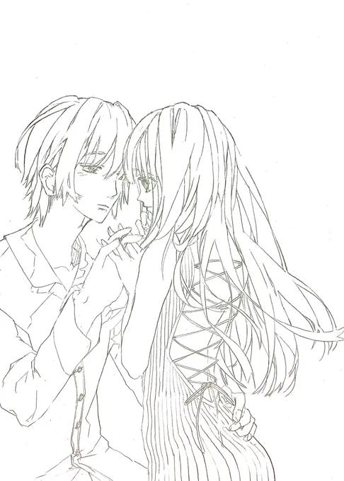 最近の落書き
女の子のリブワンピ描きたかったやつ(OvO) 