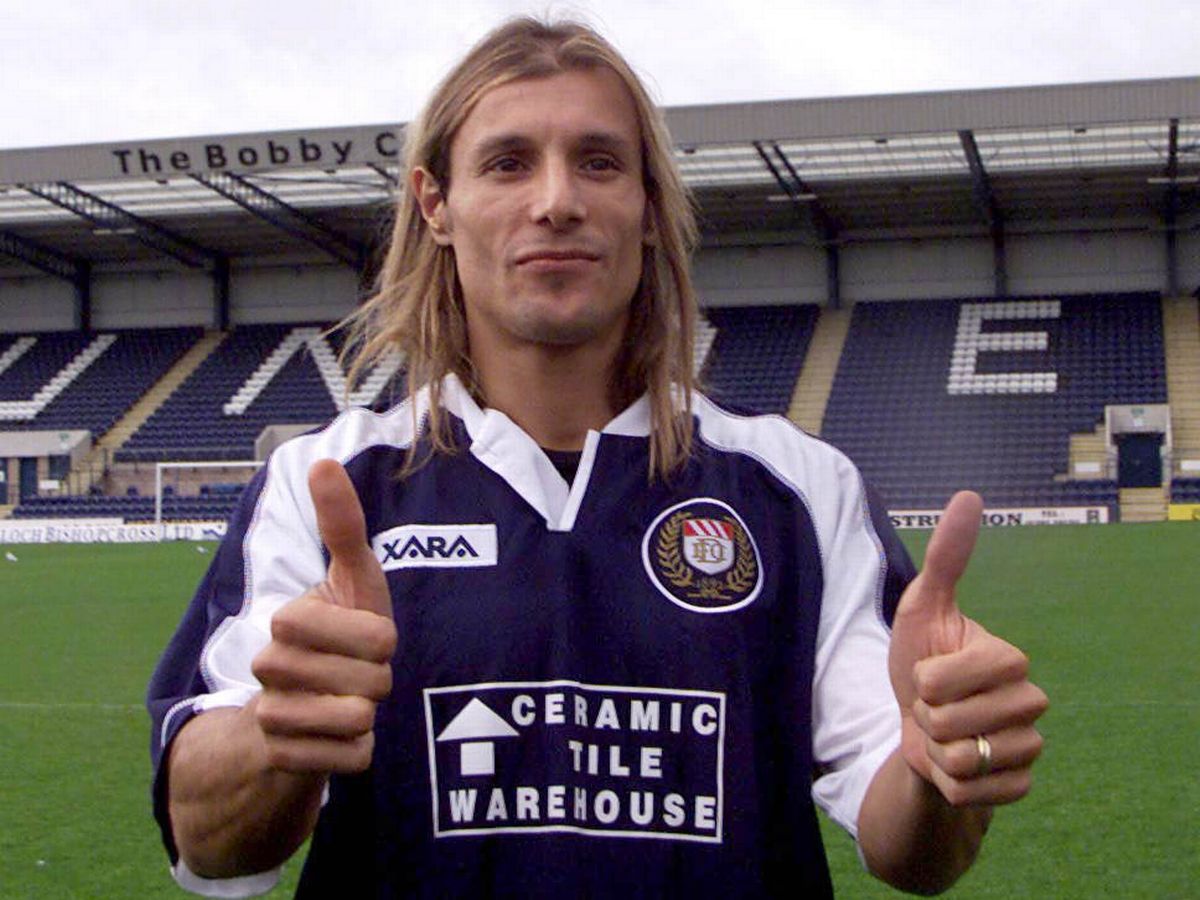 CLAUDIO CANIGGIAClub: DundeePeriod: 2000-2001Supposedly, Argentinian international Caniggia went to Dundee to help his mate Ivano Bonnetti, who was the manager. Quickly became obvious he was one of the league's biggest stars. Naturally, he moved to Rangers later on.