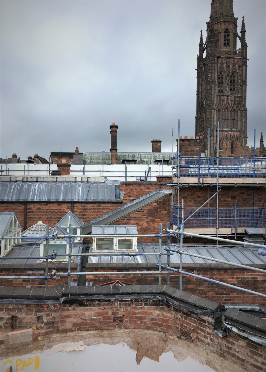 The most important issue of our century, is the condition of the resilient Earth.- Ian L. McHarg RT @LangConservati1: Work in progress at Drapers Hall in Coventry #conservation #masonry #cityofculture