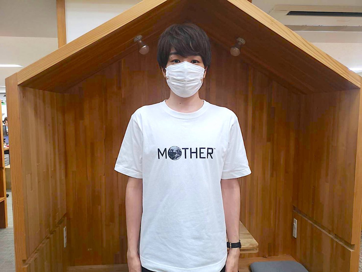 ほぼ日 MOTHER Tシャツ Mサイズ ホワイト レッド ブラック