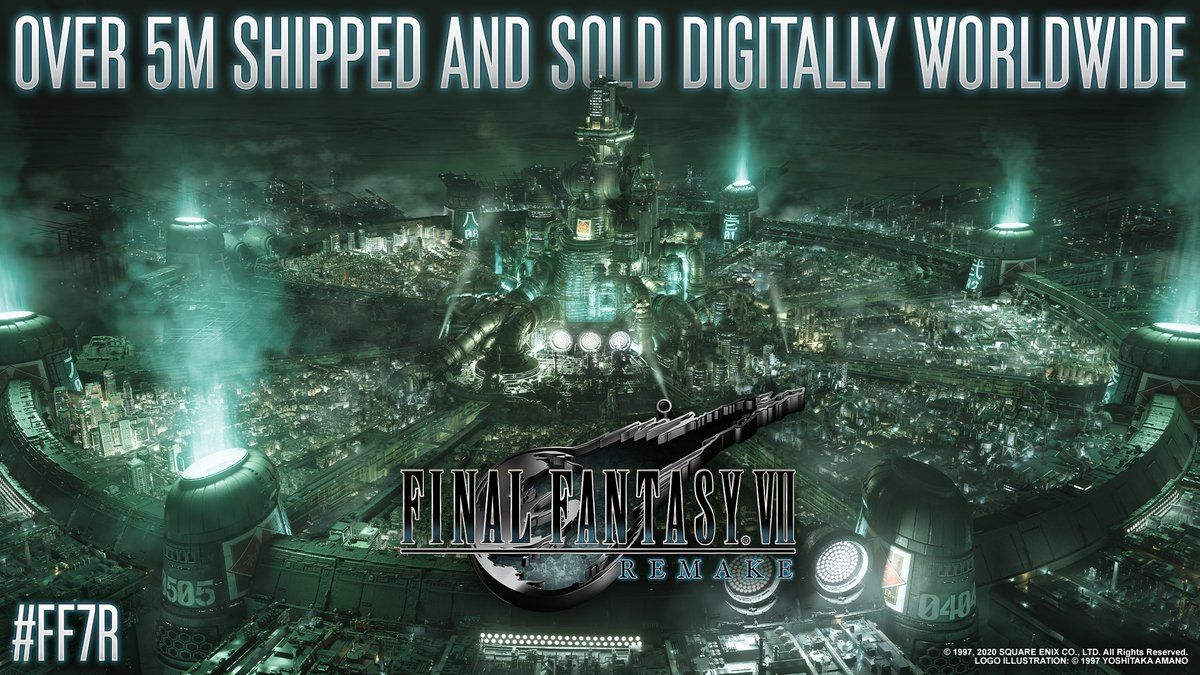 Отгрузки ремейка Final Fantasy VII превысили 5 миллионов копий