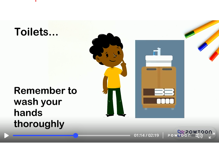 falkirkcouncil's tweet photo. For parents and carers of younger children returning to school next week, this video might help explain what to expect. https://t.co/teLuBvgnu9 https://t.co/7HmVqy0X77