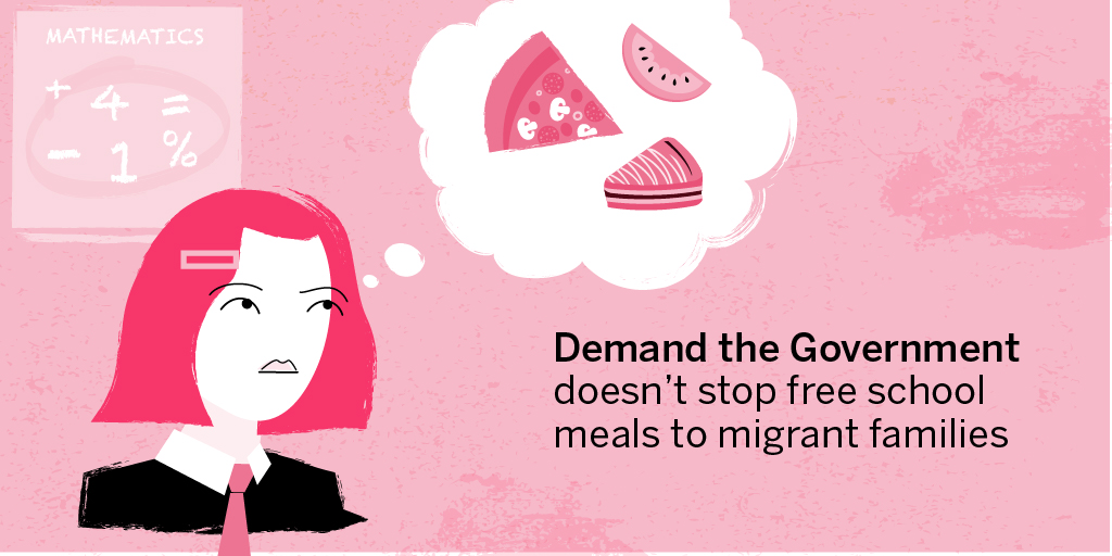 childrensociety's tweet image. Thousands of children face going hungry at school when the Government stops #FreeSchoolMeals for children from migrant families.

Help us stop this 👉  bit.ly/31HAplx