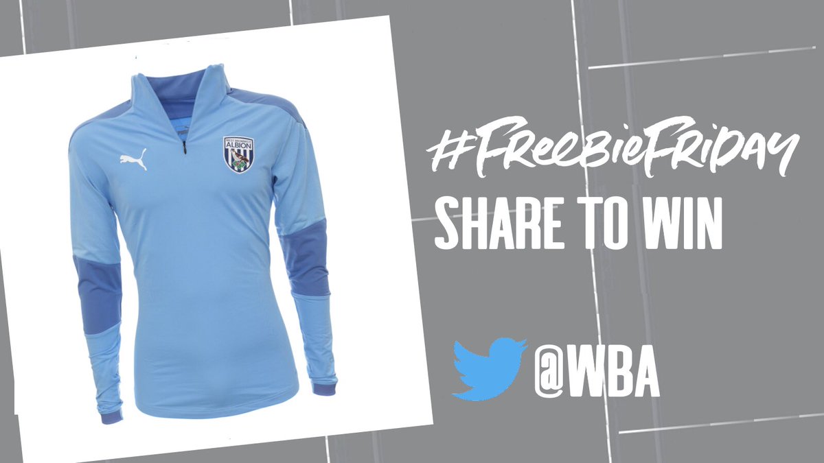 It’s #FreebieFriday time! 🥳

RT this tweet by midnight tonight to be in with a chance of winning the sky blue quarter zip top from the new Trainingwear range.
 
Shop online ➡️ bit.ly/3e4gnWf 🔵⚪️
