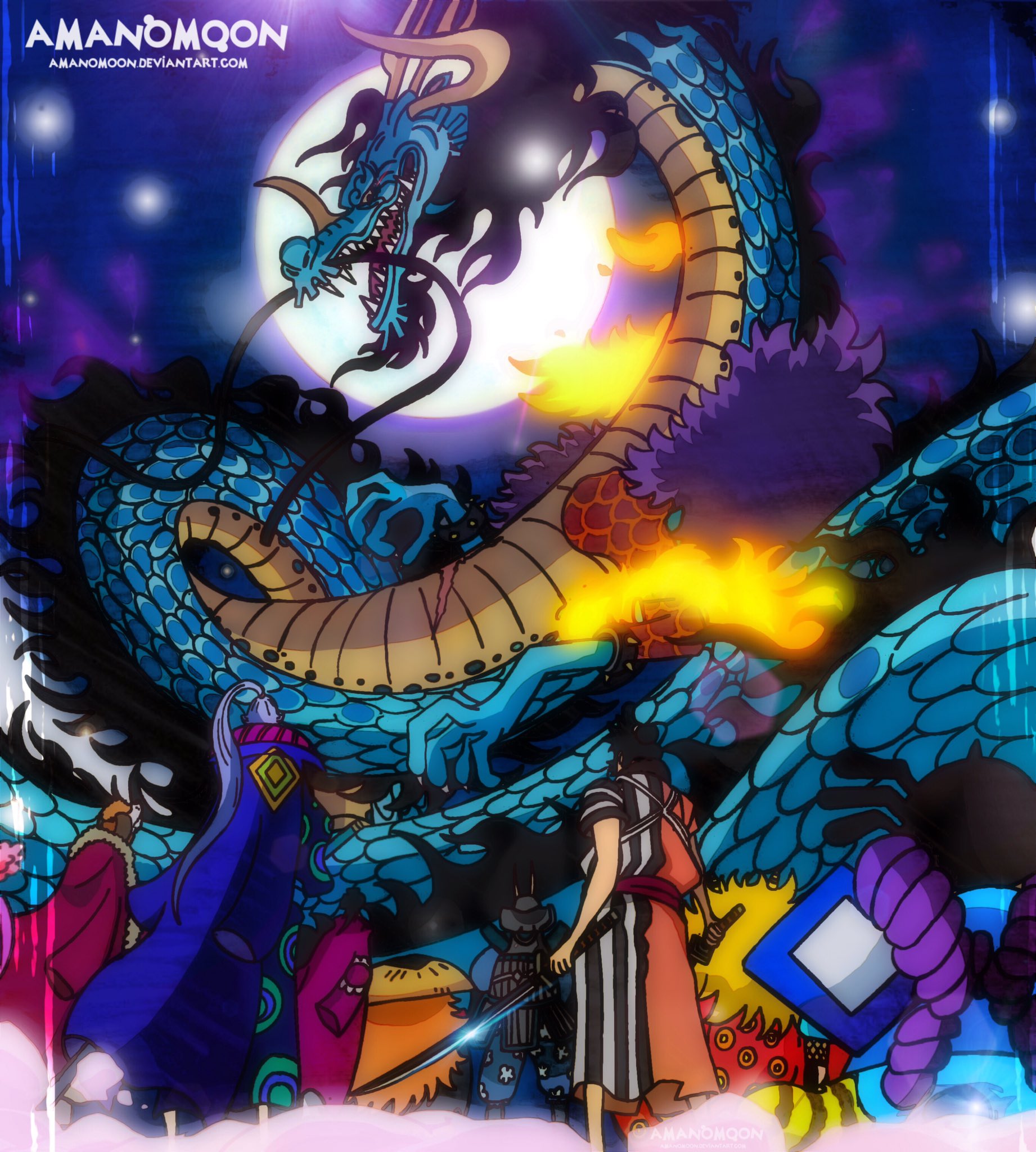 Uzivatel Pandaman One Piece アマノムーン ルフィ Na Twitteru One Piece Chapter 987 Nine Red Scabbards Vs Kaido Dragon Rt If You Want To Support Me Thanks T Co Hyej7zy39w