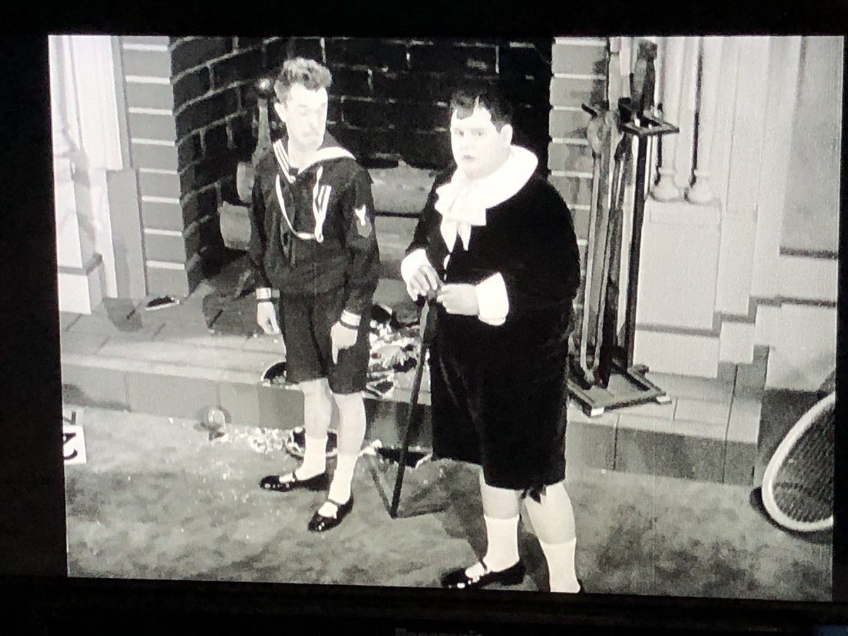 r_creedbalboa76's tweet photo. Watching a few Laurel and Hardy shorts this morning as we remember Oliver Hardy who died on this day in 1957 #OliverHardy #anothernicemess ❤️❤️❤️ https://t.co/pH6xw6Ukzw