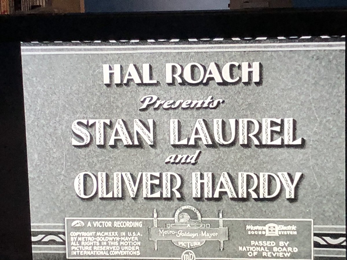 r_creedbalboa76's tweet photo. Watching a few Laurel and Hardy shorts this morning as we remember Oliver Hardy who died on this day in 1957 #OliverHardy #anothernicemess ❤️❤️❤️ https://t.co/pH6xw6Ukzw