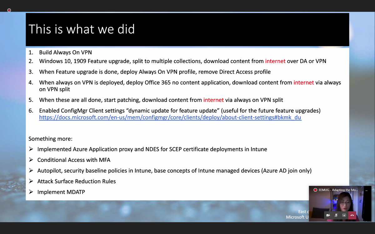 manelrodero's tweet photo. When you read this and you realize that your environment is light years away from here ;-)
Watching @sandy_tsang during #EEMUG event.
/cc #eofproject #getupc https://t.co/8xbirDQabp