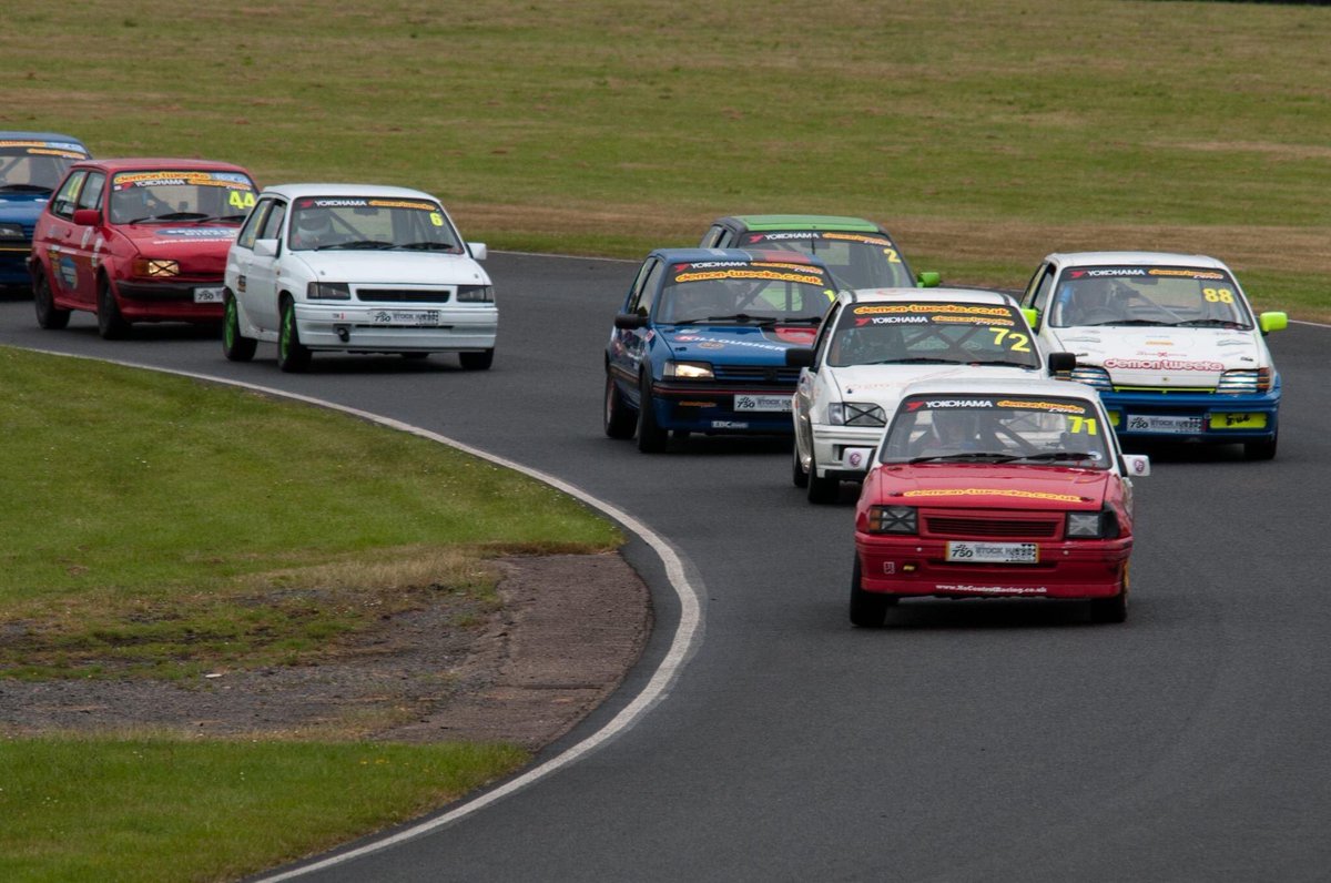 2016 Nova wing from Mallory. Was lucky to escape with so little damage after hitting the errant wheel from the big Groom/Place crash in qualifying. Banged out for the race, replaced for next event. “I might need this in the future”. Trackside photos by Adam Lines