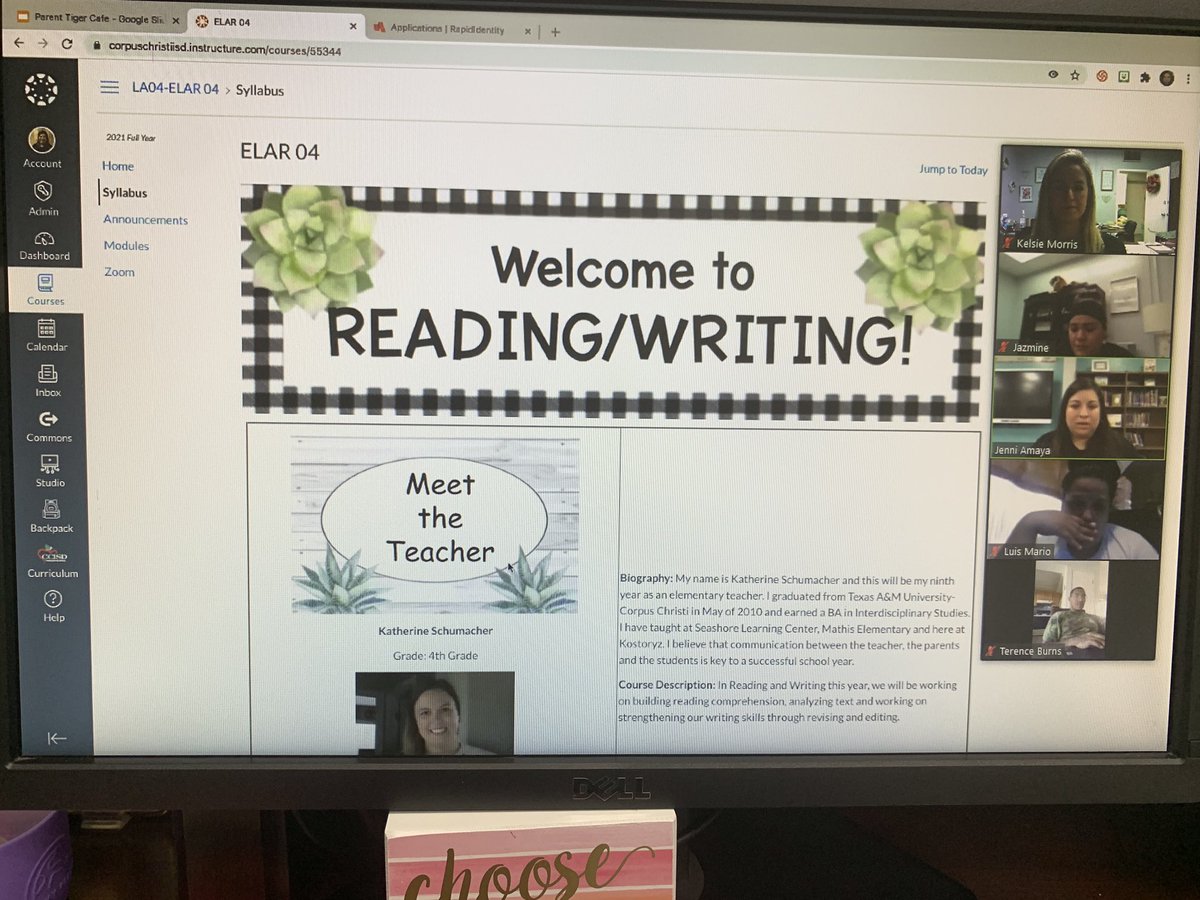 Our Tigers rocked their 1st full week of Virtual learning! We are so impressed by our teachers, students, and parents hard work! We are in this together, and getting better everyday! 🐯💙 #kostoryztigerpride #ccisdproud #Homesweetkostoryz 🐯💙