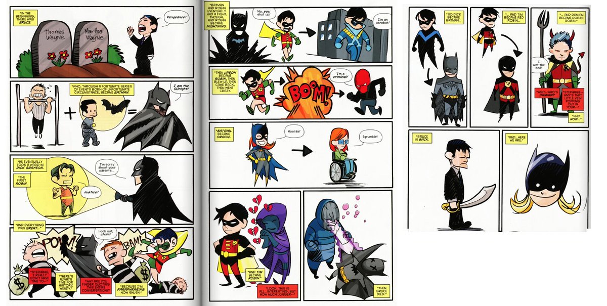 The similarities don't end there. As both time periods, DC went considerable effort to distance Cassandra from both the characters of Stephanie and Barbara besides the Batgirl identity itself. From omissions such as the midpoint of Batgirl vol. 3 of the talk of Bat history.