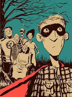 7. Jeff Lemire - his art may not be for everyone but it works for me. What consistently impresses me with his work si how he gets so much out of so little. How with only a few lines he can depict utter sadness. Also one of the best artists in how he depicts old age.