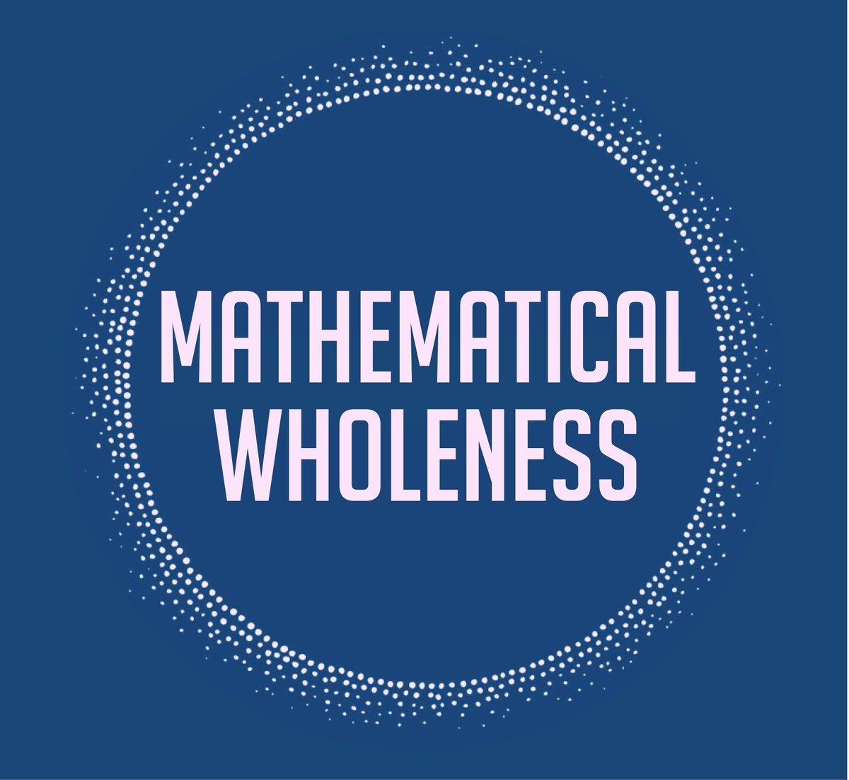 Twitter fam! I have been working on a side project to help children and adults develop a healthy and WHOLE relationship with math. Please follow <a href="/MathematicalWh1/">Mathematical Wholeness</a> and share broadly with friends who might benefit from a little Math Therapy!
#maththerapy #iteachmath