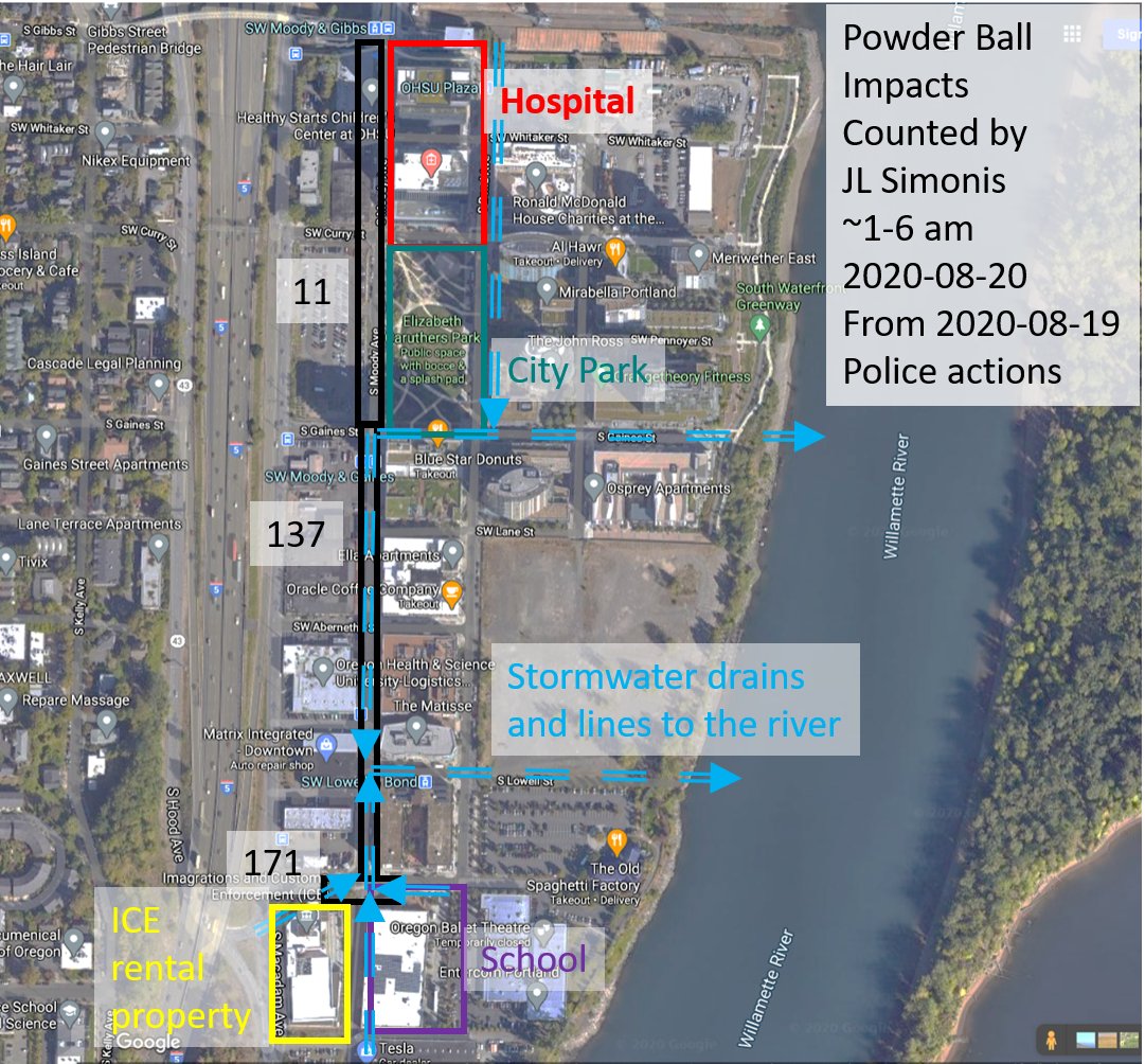 Law enforcement regularly and intentionally creates large amounts of hazardous waste and does not take the responsibilities that come along with access to toxic chemicals seriouslyThis's why I want a moratorium on chemical weapons https://www.chemicalweaponsresearch.com/moratorium_letter.html