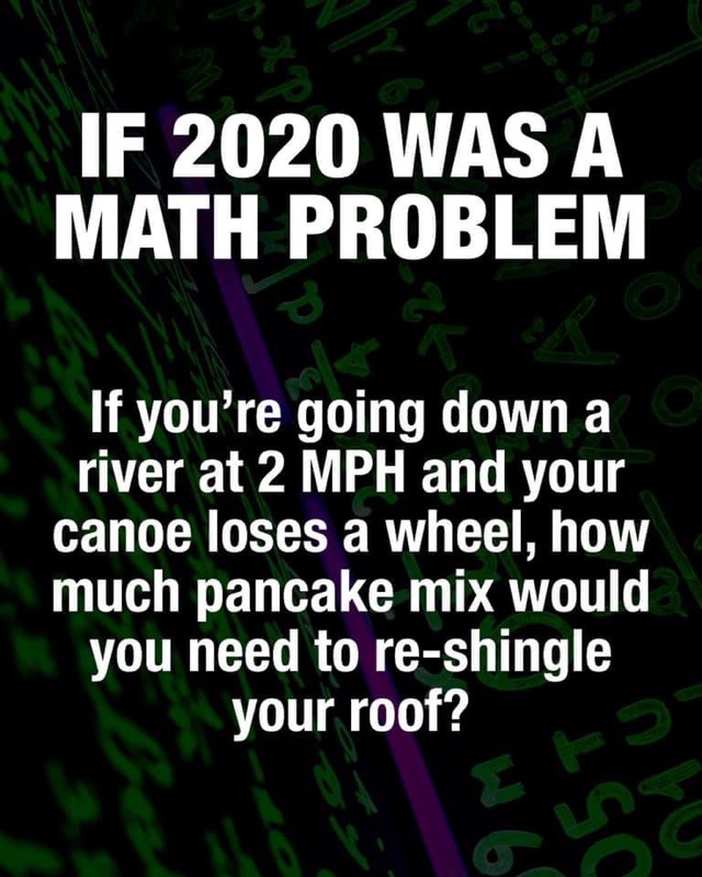 Time4Learning's tweet image. 2020 Math! This fits well, don&apos;t you think? Now, create YOUR version of a 2020 math problem! 😂 #2020Math