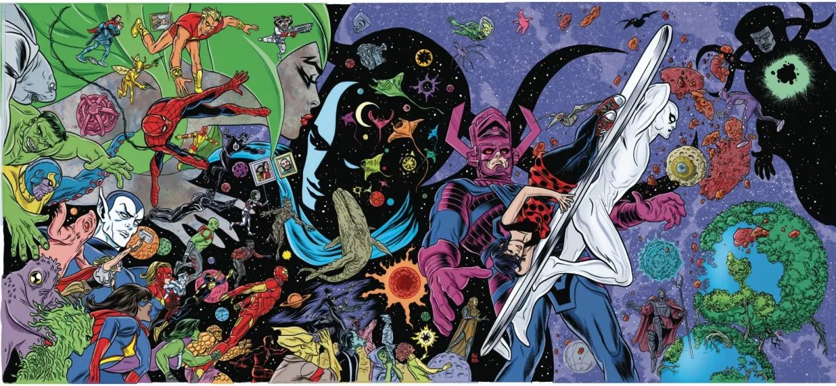 6. Mike Allred - When I first saw his art I honestly hated it. Not sure what caused the switch but I grew to love it. His pop style as a retro look that clicks with me. Also Laura Allred's colors always add a nice touch