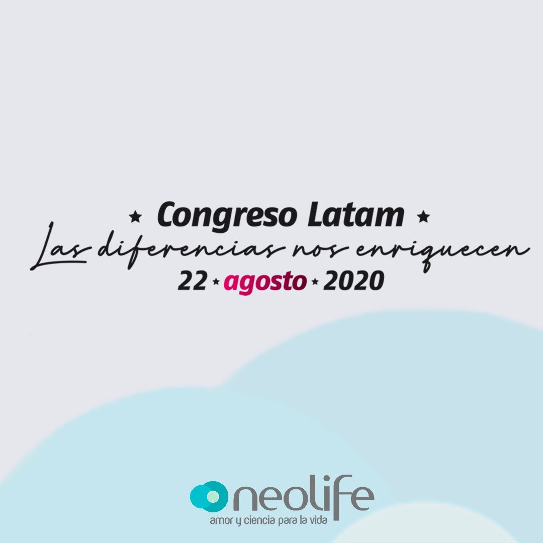 👨🏻‍⚕️El Dr. Roger Molinas será conferencista en el Congreso Latam "Las diferencias nos enriquecen", que organiza la Red Lara. 

📆La actividad está prevista para este sábado 22 de agosto.

➡️Más detalles sobre el evento virtual: neolife.com.py/novedades/dire…

#AmorYCienciaParaLaVida