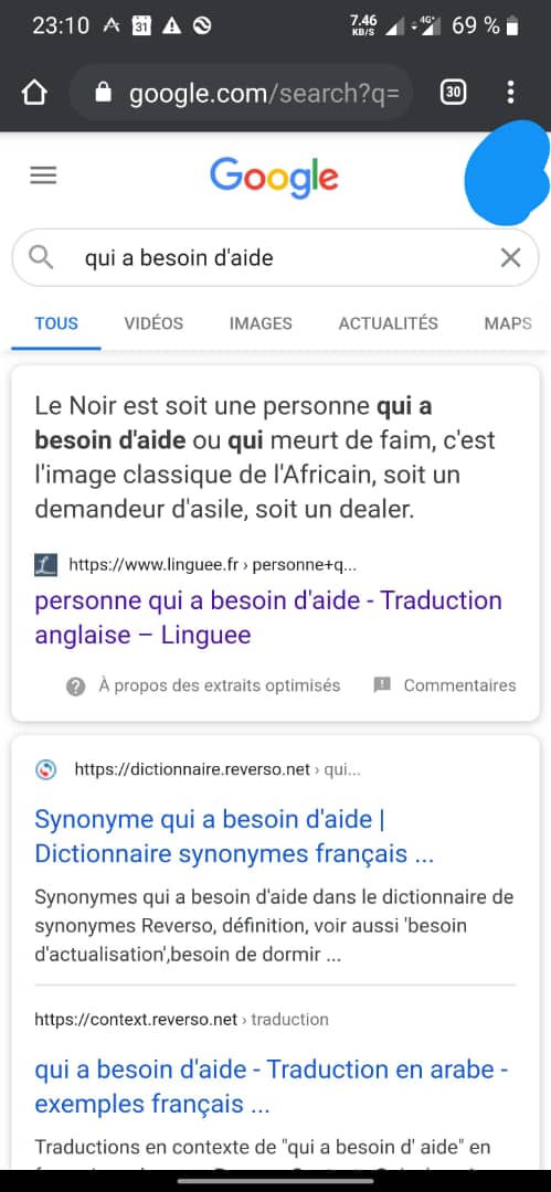bitraore1's tweet photo. @searchliaison @Google @googleafrica Can you explain this first excerpt optimized to the request "who needs help"? (In French) https://t.co/gfdMQExxQi