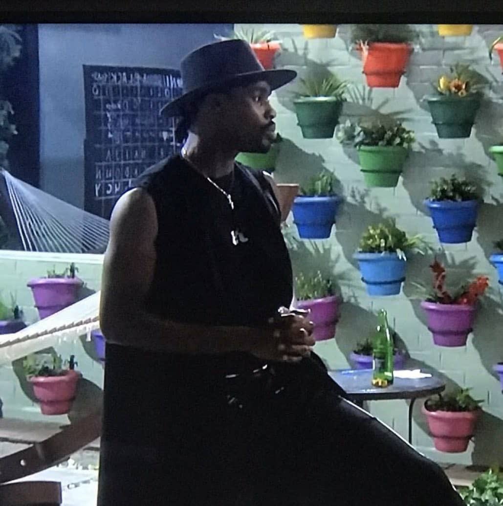 Therealqb4's tweet photo. The Oracle himself #BBNaijiaLocdown2020 #returnoftheoracle https://t.co/R7m0rVRZxd