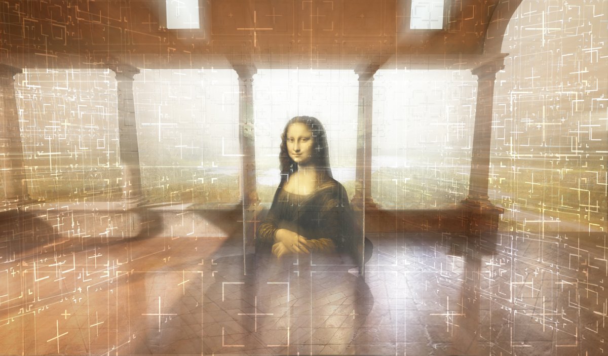 htc's tweet image. If you&apos;ve ever wondered how #HTCViveArts and @emissiveVR re-created this iconic masterpiece by Leonardo da Vinci in #VR, then you should watch the making of Mona Lisa: Beyond the Glass here: bit.ly/3j6f0sW