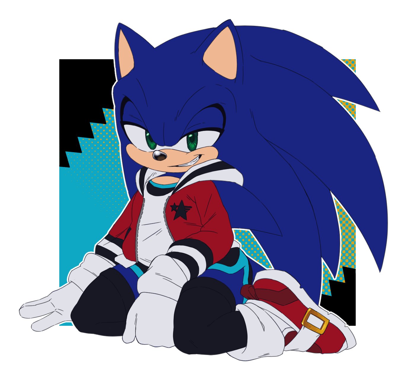 Sonic Boom Shadow Fan Design, Shadow The Hedgehog