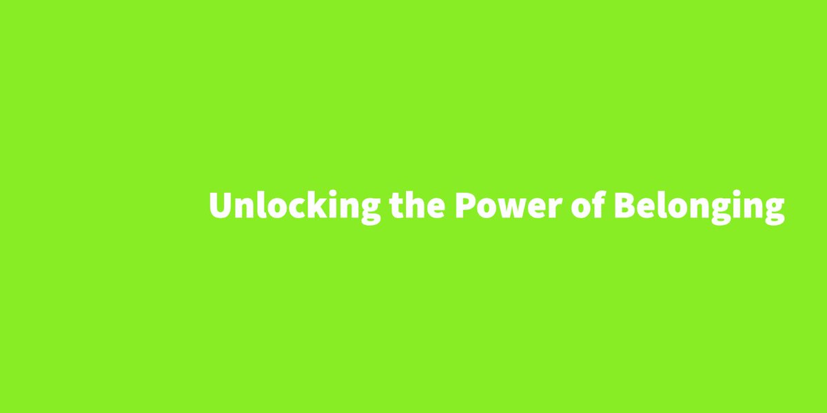 worldhappinessf's tweet photo. Unlocking the Power of Belonging https://t.co/UG1PwuOzzY by @lgallardo @thrive When we unlock the power of belonging, we reach the ultimate form of freedom. https://t.co/Fkftj9YdIE