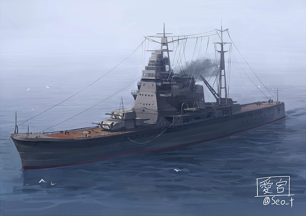 自分の軍艦イラストは海外艦率が高い 理由は察して T Co Ecy73ulkzi Twitter