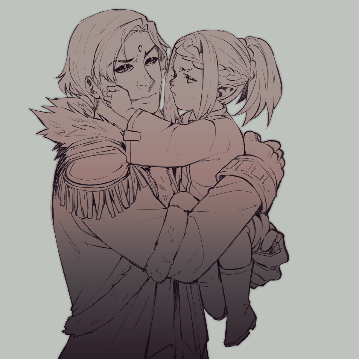 found hades pictures with my old wol and oof, got some heavy feels o<-< 