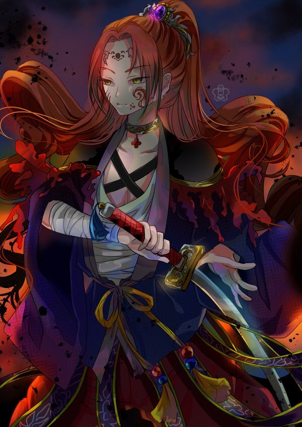 月森 さくら 須佐之男命 日本神話 須佐之男命 スサノオ オリジナルイラスト 創作 神話 オリキャラ デジタルイラスト